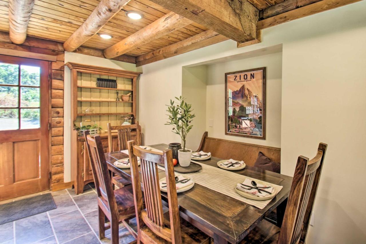 Cozy Log Cabin Getaway With Fire Pit And 3 Acres! Ruckersville 외부 사진