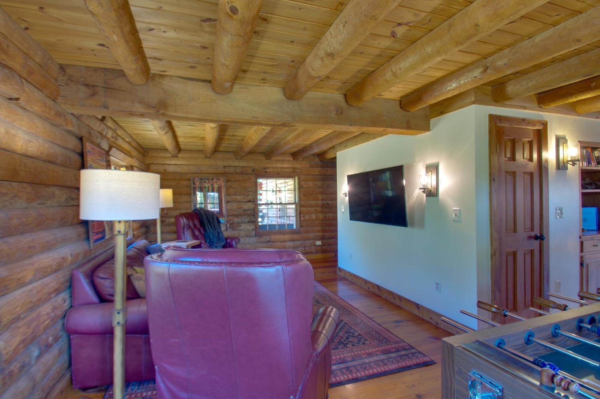 Cozy Log Cabin Getaway With Fire Pit And 3 Acres! Ruckersville 외부 사진